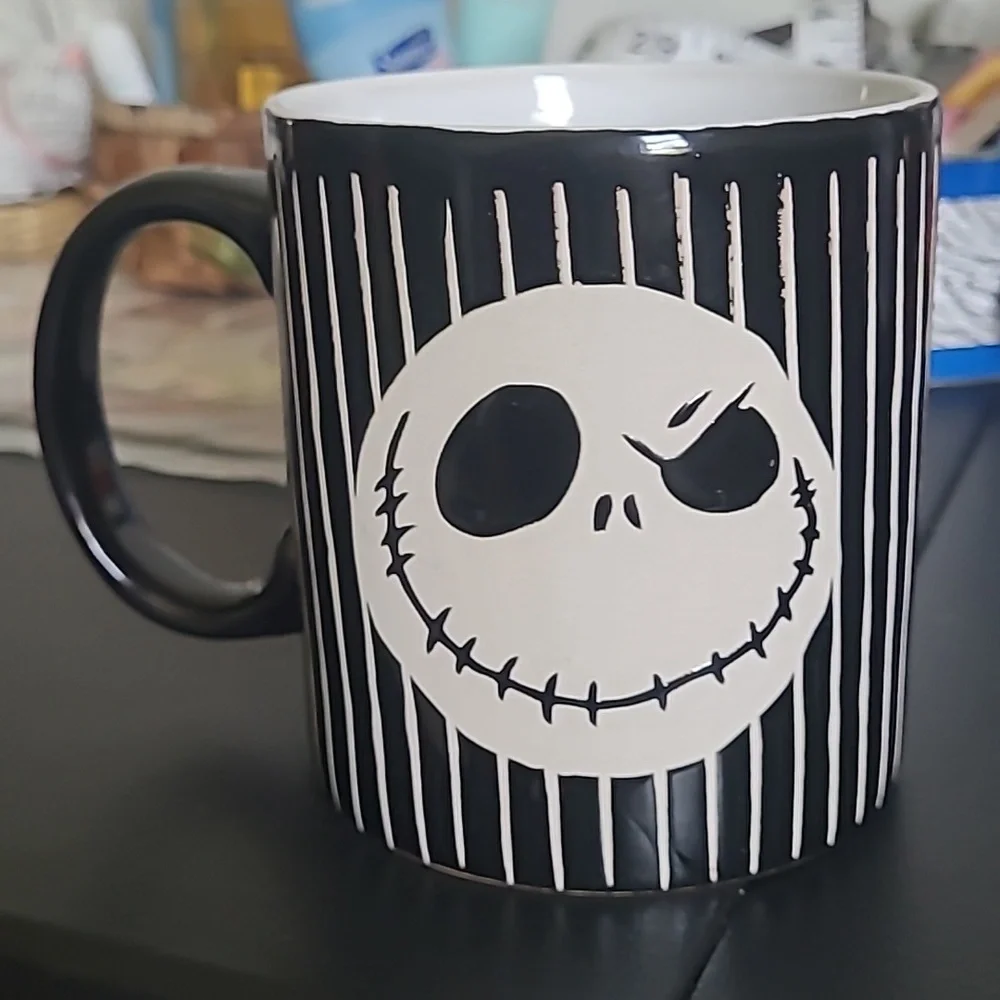Jack Skellington 20 oz Ceramic Coffee Mug The Nightmare Before Christmas Disney